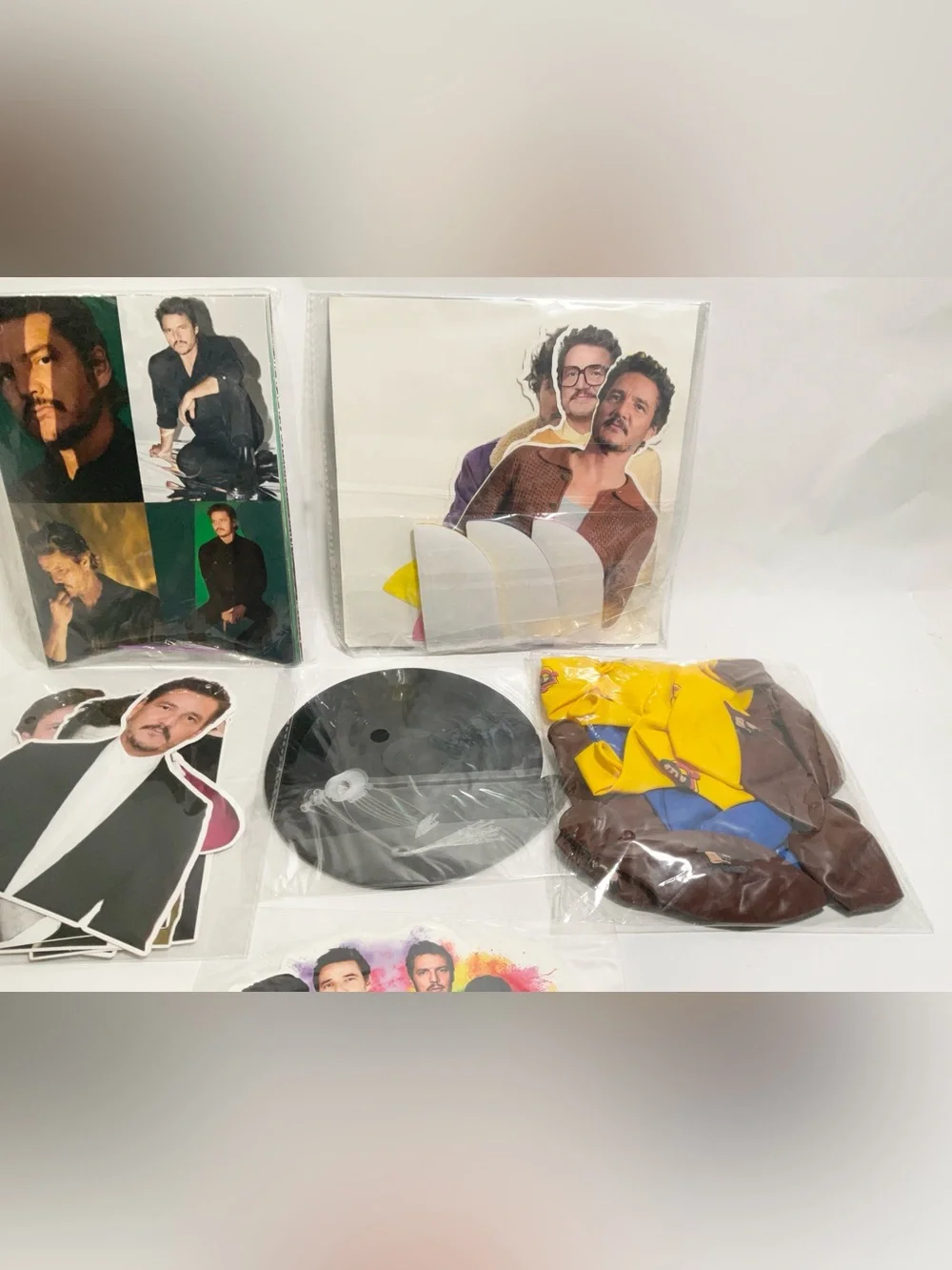 Pedro Pascal Birthday Party Banner Cake Topper Ballon’s
